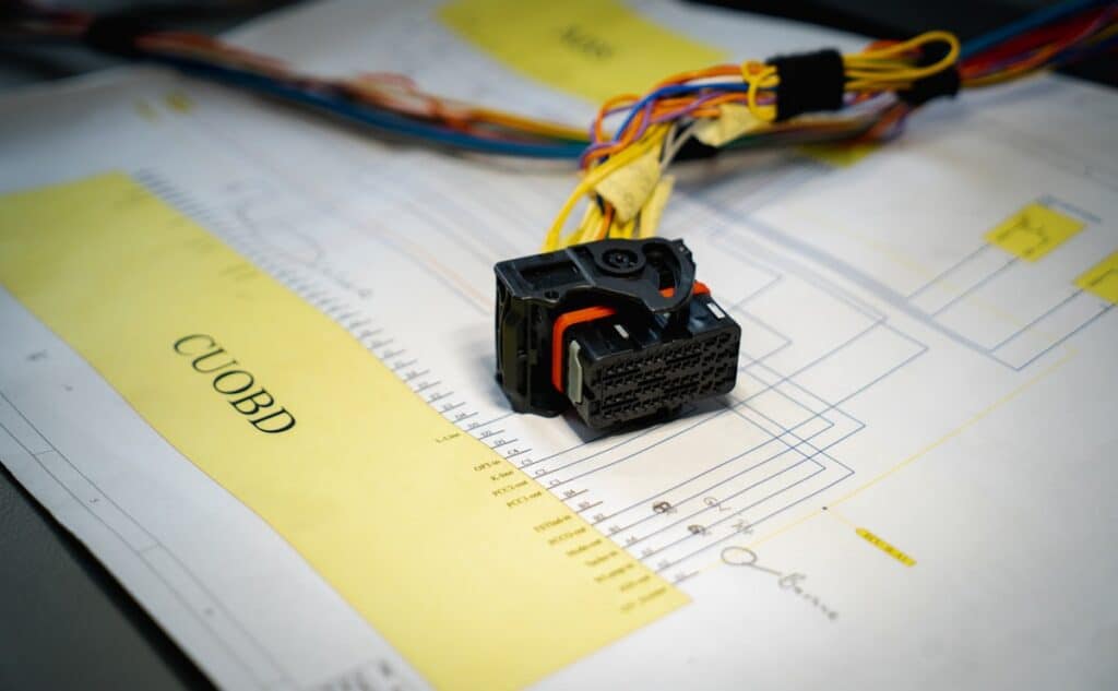 Elektrická schéma zapojenia - projektová dokumentácia ERIMEX